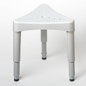 Ableware 727160000 Adjustable Corner Shower Seat by Maddak