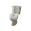 Ableware 725753111 (725753110) Elevated Toilet Seat W/ Arms