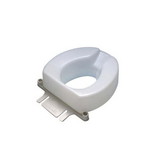 Ableware 72583/72584 Contoured Tall-Ette Toilet Seat