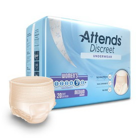 Attends ADUF Discreet Underwear-Female-Pack Quantities