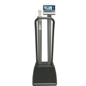 Befour MX877L THE Exam Room Handrail Scale with Height Rod Left of Display Console-750 lb/340 kg Cap