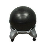CanDo 30-1796 Adult Plastic Mobile Ball Stool-No Back-22