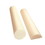 CanDo 30-2333 Antimicrobial PE Foam Roller-Beige-6" x 12"-Half Round