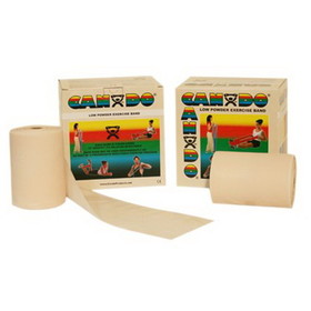 CanDo Low Powder Exercise Bands-Twin-Pak-100 Yards/Pack
