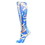 Celeste Stein Womens 10" Ankle Sock-Blue Wild Link