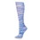 Celeste Stein Womens 10" Ankle Sock-Denim Stripes