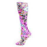Celeste Stein Womens Compression Sock-Pink Delany