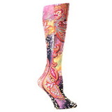 Celeste Stein Womens Compression Sock-Multi Gogo