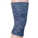 Celeste Stein Womens Light/Moderate Knee Support-Midnight Lace