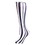 Celeste Stein Womens 10" Ankle Sock-Navy Stripes