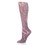 Celeste Stein Womens 10" Ankle Sock-Mauve Paisley