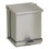 Detecto C-16 (C16) Stainless Steel Step-On Waste Can Receptacles