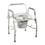 Drive 11125PSKD-1 Steel Drop Arm Bedside Commode w/ Padded Seat & Arms