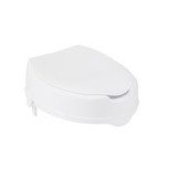 Drive Medical 12065 Raised Toilet Seat w/ Lock and Lid-Standard-4