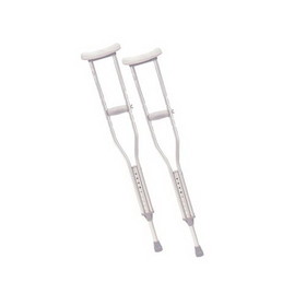 Drive Medical Walking Crutches with Underarm Pad and Handgrip