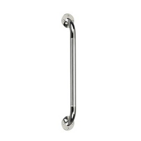 Drive Medical RTL12118 Chrome Knurled Grab Bar-18"