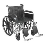 Drive STD22EC Sentra EC Wheelchair-Full Arms-Elevating Leg Rests-22