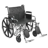 Drive STD24EC Sentra EC Wheelchair-Desk Arms-Elevating Leg Rests-24