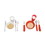 Essential Medical Supply L5046 Power of Red Complete Dinner Set