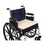 Essential Medical N1106 Fleece Covered Wheelchair Cushion-16"x16"x3"
