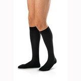 Jobst 115068 For Men Knee High CT Socks-15-20 mmHg-Black-Large Tall