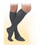Activa H3564 Mens Firm Knee High Dress Socks-Black-XL