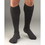 Activa H3464 Knee High Microfiber Dress Socks-20-30 mmHg-BK-XL