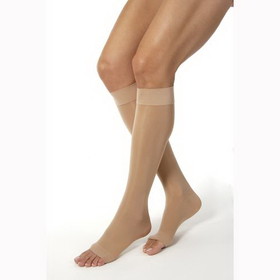Jobst Ultrasheer Knee High Open Toe Socks-15-20 mmHg