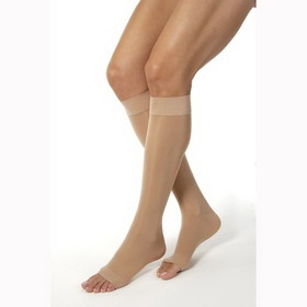 Jobst Ultrasheer Knee High Open Toe Socks-20-30 mmHg