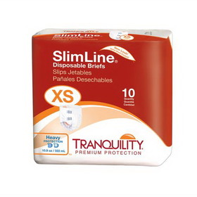 Tranquility 2166 Extra Small Slimline Briefs 100/Case