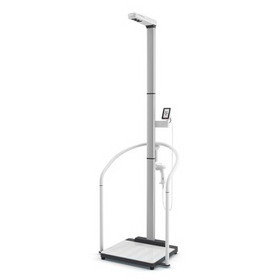 Seca EMR Touch-Free Scale with Ultrasonic Height Rod & Handrail