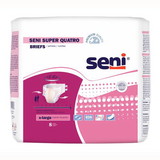 SENI Super Quatro Briefs for Severe Incontinence-Packs
