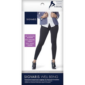 SIGVARIS 170L Womens Soft Silhouette Leggings-15-20 mmHg