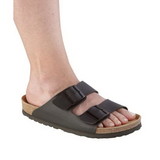 Silverts SV10290 Womens Slip-On Shock-Absorbing Adjustable Sandal Shoes