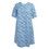 Silverts SV21180 Womens Decorative Neck Adaptive Dress-Blush-Large