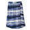Silverts SV22640 Gorgeous Adjustable Wrap Skirt-Indigo Cloud-Large