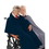 Silverts SV27000 Warm Wheelchair Cape For Women With Hood-Black-One