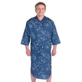 Silverts SV50050 Poly Cotton Hospital Gowns For Men