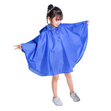 TOPTIE Kids Rain Poncho, Reusable Raincoat, Waterproof Hooded Rain Coat