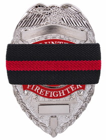 Rothco Thin Red Line Mourning Band