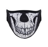 Rothco 11283 Half Skull Reusable 3-Layer Polyester Face Mask
