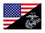 Rothco USMC Eagle, Globe and Anchor Flag Decal (Outside / Back Gum)