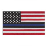 Rothco 14458 Red, White, and Blue Thin Blue Line US Flag - 3' X 5'