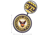Rothco US Navy Round Patch