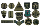 Rothco Subdued Military Assorted Military Patches