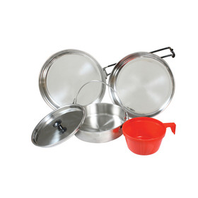 Rothco 5 Piece Stainless Steel Mess Kit