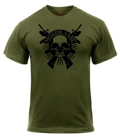 Rothco Molon Labe Skull T-Shirt