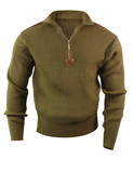 Rothco Quarter Zip Acrylic Commando Sweater