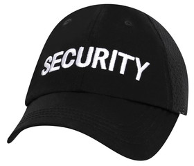 Rothco Security Mesh Back Tactical Cap - Black