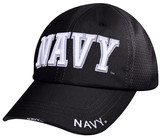 Rothco Navy Mesh Back Tactical Cap - Black